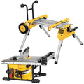 Dewalt DWE7485 240V 210mm Compact Table Saw 1850W with DE7400 Stand